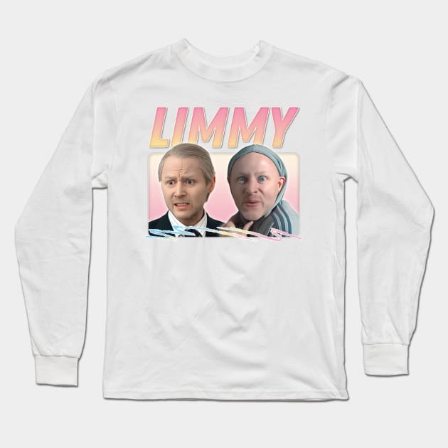 Limmy //// Retro Aesthetic Fan Art Design Long Sleeve T-Shirt by DankFutura